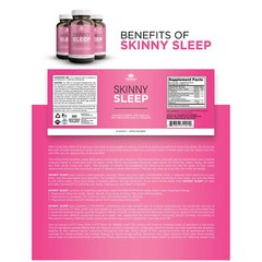 Milk Thistle Extract Liver Supplement & Skinny Sleep Support Weight Management