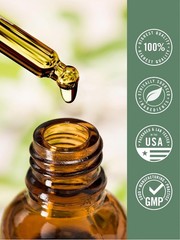 Carlyle Organic Oil of Oregano Liquid Drops – 2 fl oz – 1 Year Supply | Vegan He