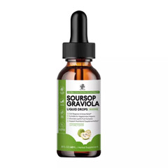 1-3x Soursop Graviola Extract Liquid Drop Immune Digestive Support & Antioxidant