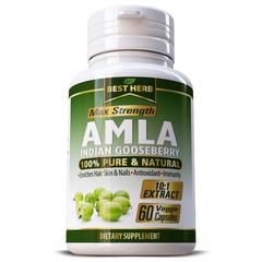 Pure Amla Superfruit Extract 1000mg – 180 Capsules Exp 1/2028 – Hair Skin Nails