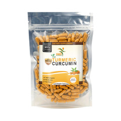 TURMERIC BLACK PEPPER 95% CURCUMIN ANTIOXIDANT 10,000mg EXTRACT 2X 60 CAPSULES