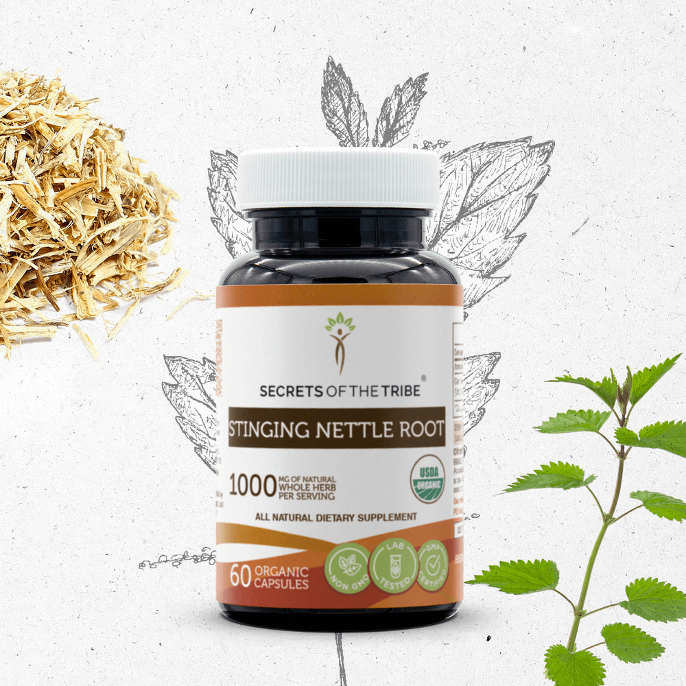 Secrets Of The Tribe Stinging Nettle Root Capsules, 500 mg