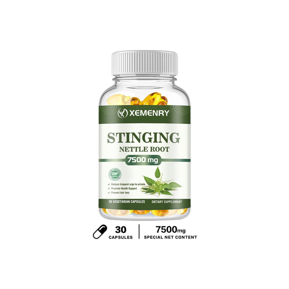 Stinging Nettle Root 7500mg – Prevent Hair Loss, Prostate & Urinary Tract Health