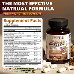 PARASITE DETOX BODY CLEANSE Complex Anti- PARASITE Support Cleanse 100 quick