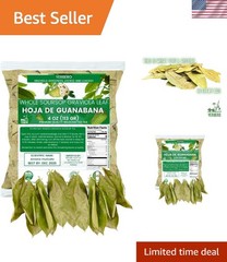 Graviola Soursop Leaves 4oz – Wildcrafted Tea for Refreshing Relaxation