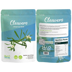 Cleavers Herb 4 Oz., Cleavers Dried Cut Herb, Cleavers Tea, Galium Aparine, Rese