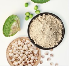 100% Natural Nelumbinis Semen Powder 300g Medicinal Korean Herbal Powder KOREA
