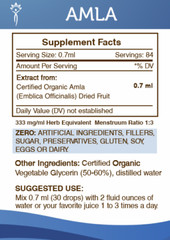Secrets Of The Tribe Amla Tincture Alcohol-FREE