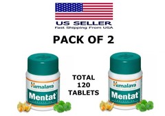 Mentat Himalaya 60 Tablets USA Seller Free Shipping (Pack Of 2)