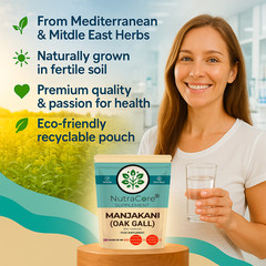 ”Manjakani Oak Gall” Caps 5500mg(30%Tannins)-Vaginal&Tissue Tightening-180Caps