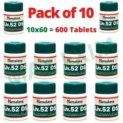Pack of 10 Bottles LIV52 DS, Free Shipping Worldwide (Total 600 Tabs)