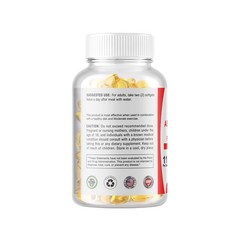 Organic Maca Root 120 Softgels 10000mg Peruvian Maca Extract for Men & Women