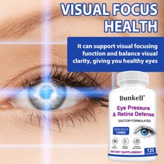 Eye Pressure & Retina Defense Supplement to Support Vision Health