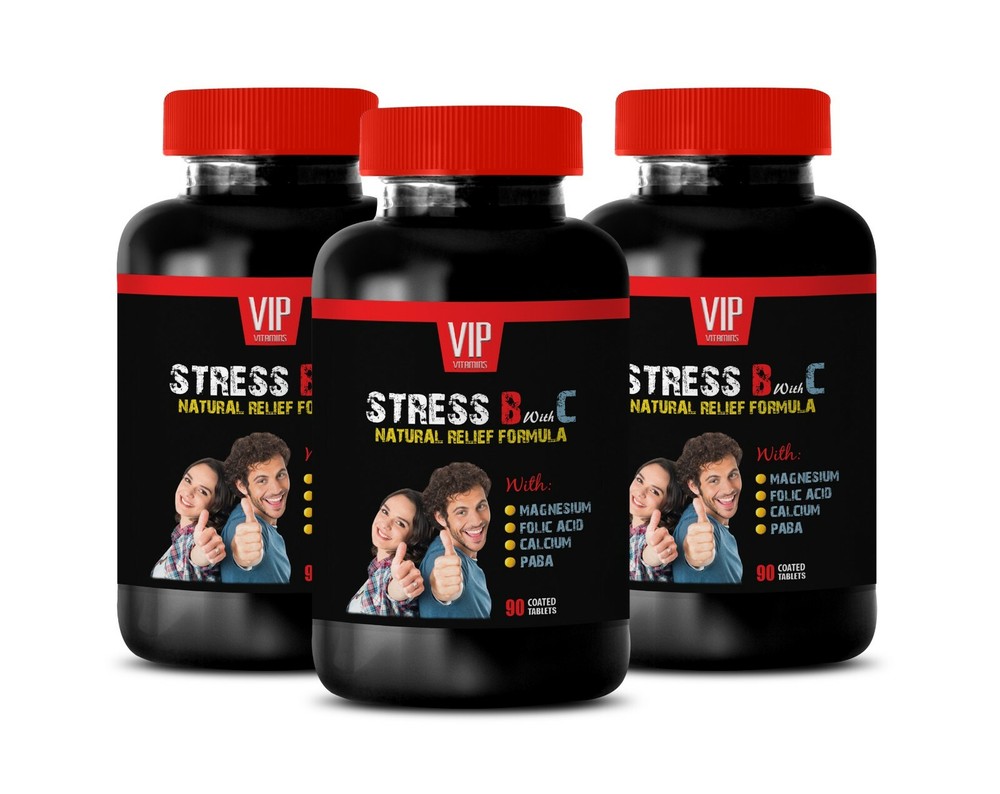 anti stress for adults tablets – STRESS SUPPORT FORMULA – digestion help 3 BOTTL