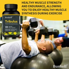 Tribulus 1000mg per serving Minimum 95% Saponins Extract 30 To 120 Capsules