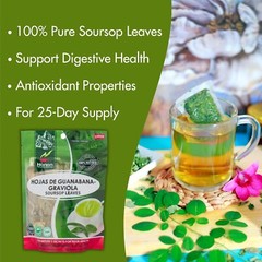 Graviola 40g Guanabana Loose Leaf Herbal Tea from Peru
