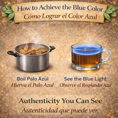 Palo Azul 4oz (141.g) Herbal Tea | Kidneywood (Blue Stick) Te Herbal | Makes 40+