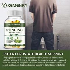 Stinging Nettle Root 7500mg – Prevent Hair Loss, Prostate & Urinary Tract Health