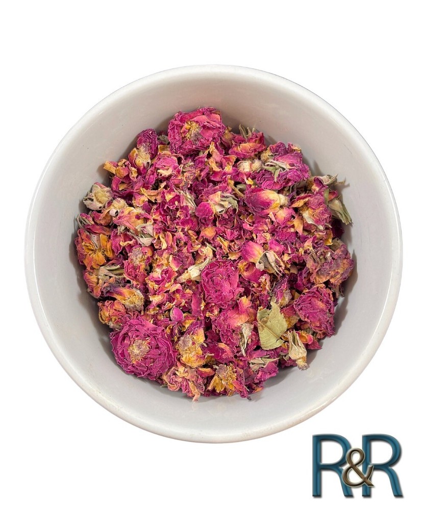 Organic WHOLE Rose Petal BUDS (Rosa canina) Fresh Batch Whole Buds USA SHIP