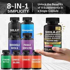 Dynamic Vitality Bundle – Sea Moss Multivitamin & Shilajit Power Combo US