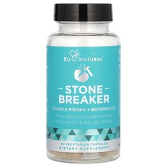2 X Eu Natural, Stone Breaker, 60 Vegetarian Capsules