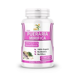 Pueraria Mirifica 5000mg Dietary Supplement Organic 120 Capsule For Women, Trans