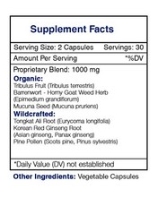 Secrets Of The Tribe Homme Fatale Capsules, 500 mg