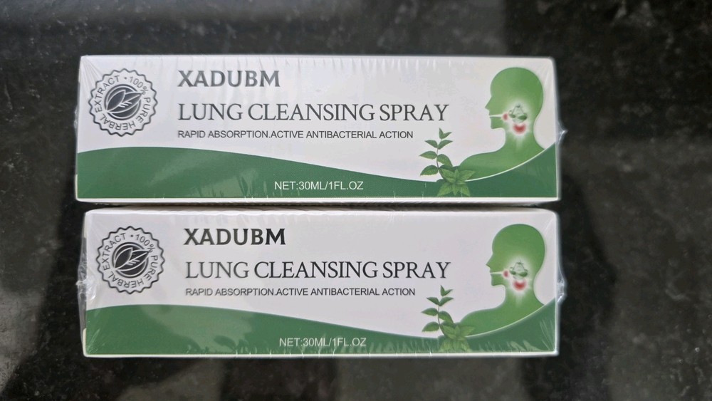 Lung Cleansing Spray Pure Herbal Extract 2 PACK