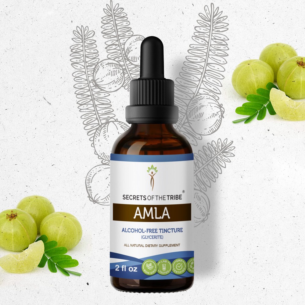 Secrets Of The Tribe Amla Tincture Alcohol-FREE