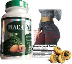 MACA 1000 mg maca Enhancement 60 Pill Shape Buttocks Bigger Butt Booty Shaper