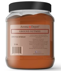 2lb Ground Nutmeg 100% Pure Natural Myristicaceae Nuez Moscada Powder JAR