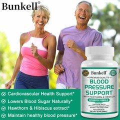 BLOOD PRESSURE SUPPORT WITH HAWTHORN&HIBISCUS extract CIRCULATORY HEALTH Capsule