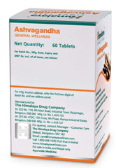 2X Himalaya Ashwagandha Ashvagandha General Wellness 2*60 = 120 TABS