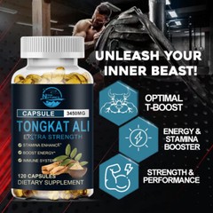 120 Male Enhancement Capsules Booster Thicker Last Longer Stronger Bigger US