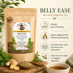 proven DIGESTIVE TEA for gas, bloating, weak digestion. Tastes great-Feels good