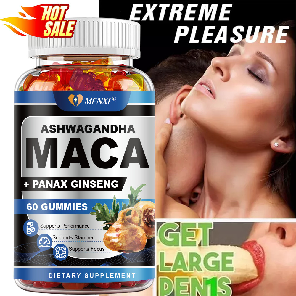 Male Enhancement Gummies Booster & Thicker Last Longer Stronger Bigger 60 Gummy