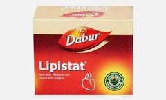Dabur Lipistat Capsules (50caps) Cholesterol Reduction Herbal Ayurvedic