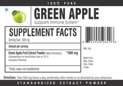 Green Apple Extract Powder Phloretin Polyphenols Phloridzin Antioxidant Support