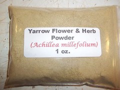 1 oz. Yarrow Flower & Herb Powder (Achillea Millefolium)