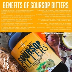 Soursop Living Bitters (Herboganic) 100% Natural 16 oz