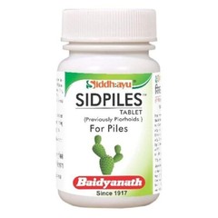 Baidyanath Asli Ayurved Sidpiles Tablets For Piles – 50 Tablet