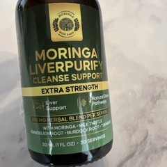 Moringa LiverPurify Cleanse Support Extract–Botanical Drops Herb 30 servings