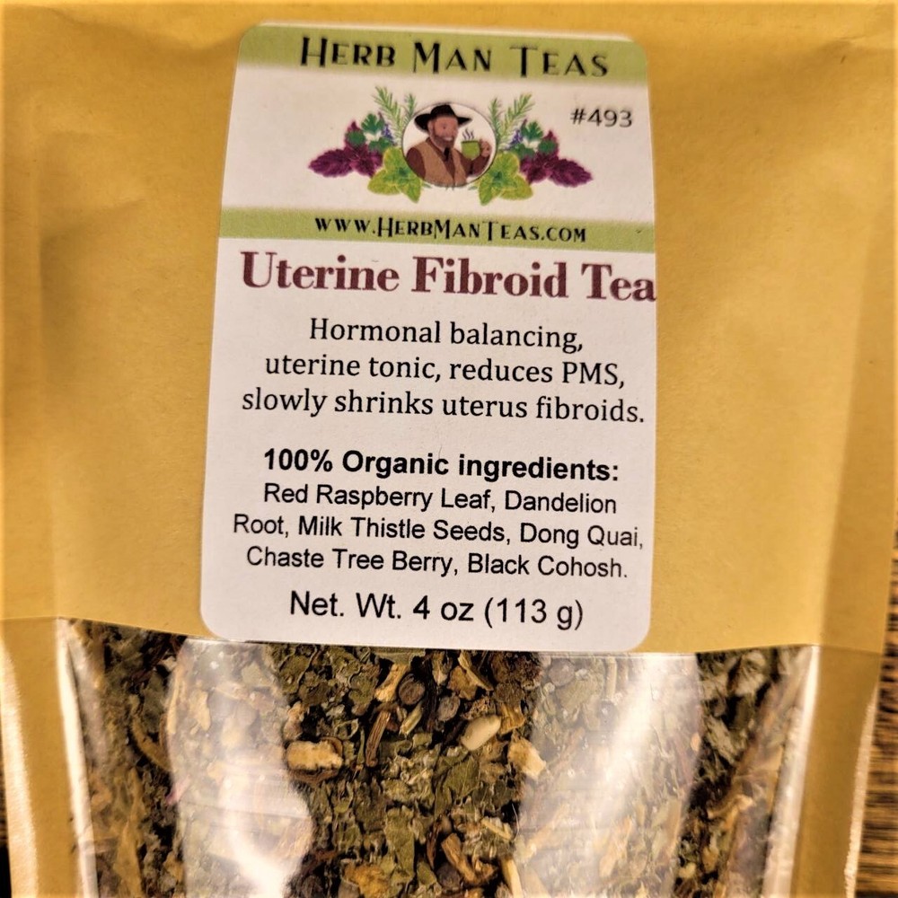FIBROID TEA – reduces Fibroids & helps balance hormones by master herbalist 4oz