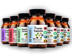 DR WAKDE’S Sariva & Manjistha Capsules | 60 Veg Caps | Ayurvedic Supplement |…