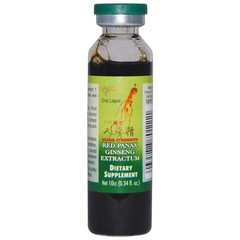 Ultra Strength Red Panax Ginseng Extract – 3.4 oz, 10 Bottles – Herbal Supplemen