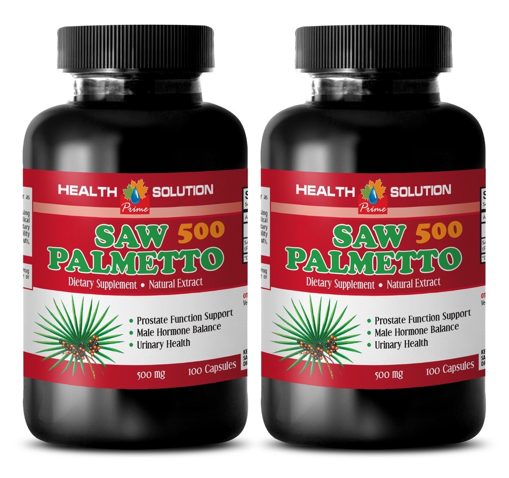 Prostate health complex- SAW PALMETTO EXTRACT – 2 B/200 -saw palmetto hair loss