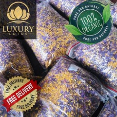 Blue Lotus |Nymphaea Caerulea| 100% Organic Herbal Hand Picked Pure Flowers Tea