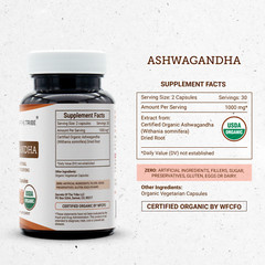 Secrets Of The Tribe Ashwagandha Capsules, 500 mg