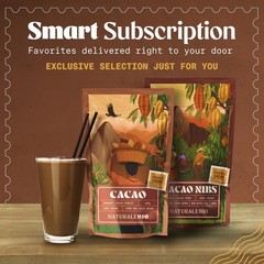 NaturaleBio Cacao Powder Organic 35oz. Unsweetened, Non-Alkalized and 35oz