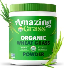 Wheat Grass Powder: 100% Whole-Leaf Wheat Grass Powder for Energy, Detox & Im…